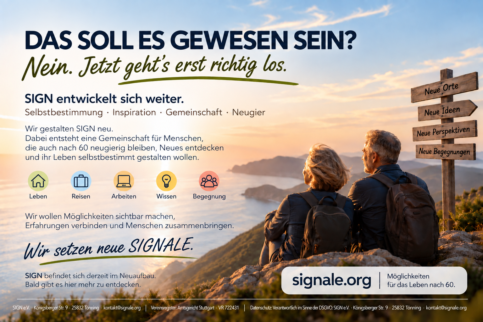SIGN e.V. – Selbstbestimmung, Inspiration, Gemeinschaft und Neugier.